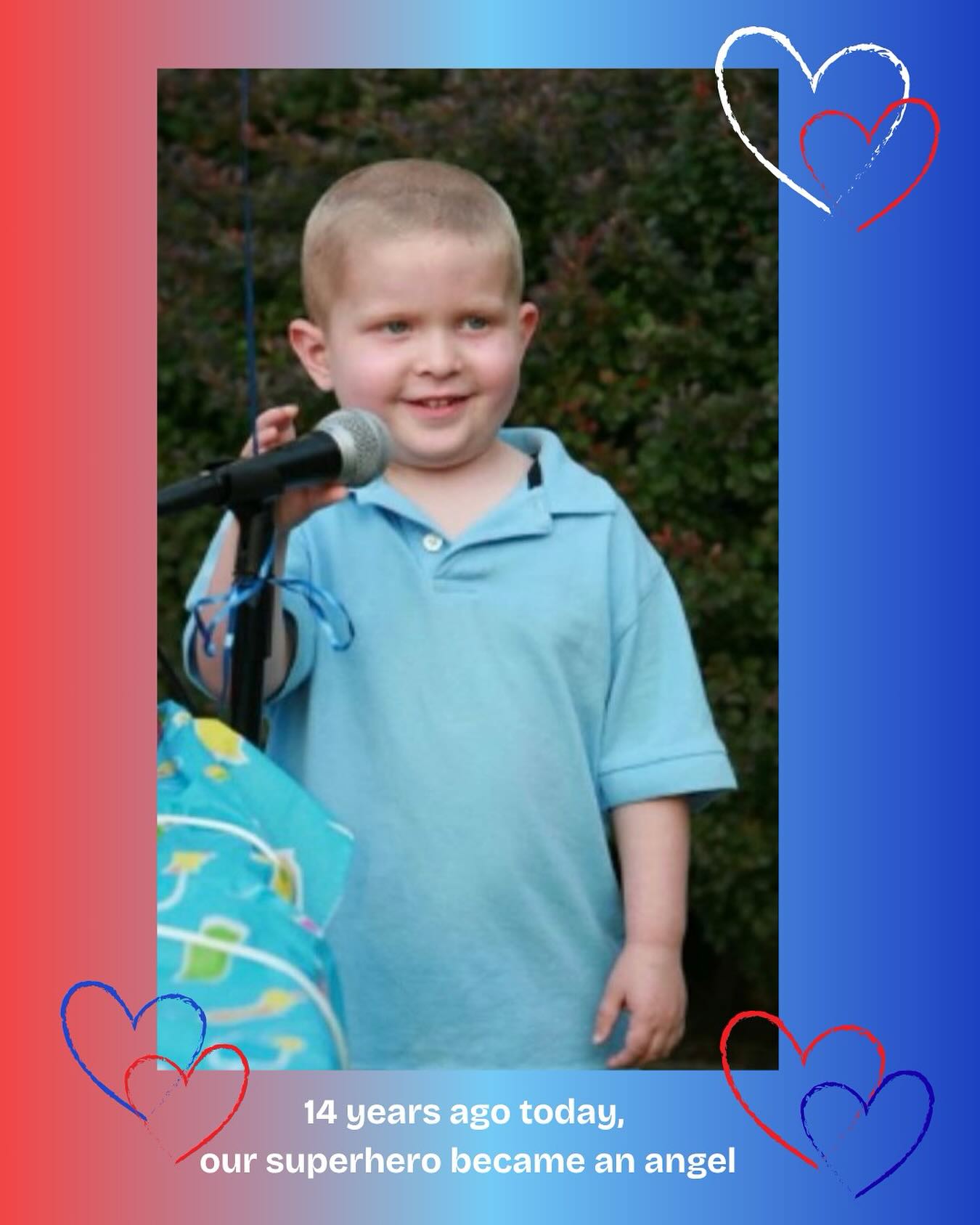 John’s heroic qualities inspired a legacy to help others, be positive, and spread love everywhere. Through the John Shapiro Superheroes Foundation, we honor him and all children bravely battling cancer. Heroes live forever. ❤️

#behappyandloveeveryone #superheroes5k #childhoodcancer