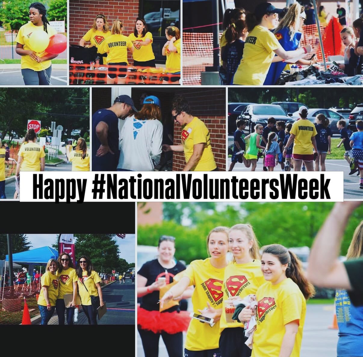 Happy National Volunteers Week!  Our race runs on the kindness and generosity of our volunteers. lf you are looking for an opportunity to engage with the community for a wonderful cause, we welcome you to join our yellow shirt brigade!  Drop us a message , and we’ll get you set up!  Thank you🙏🏼❤️🦸🏼🦸🏻‍♀️