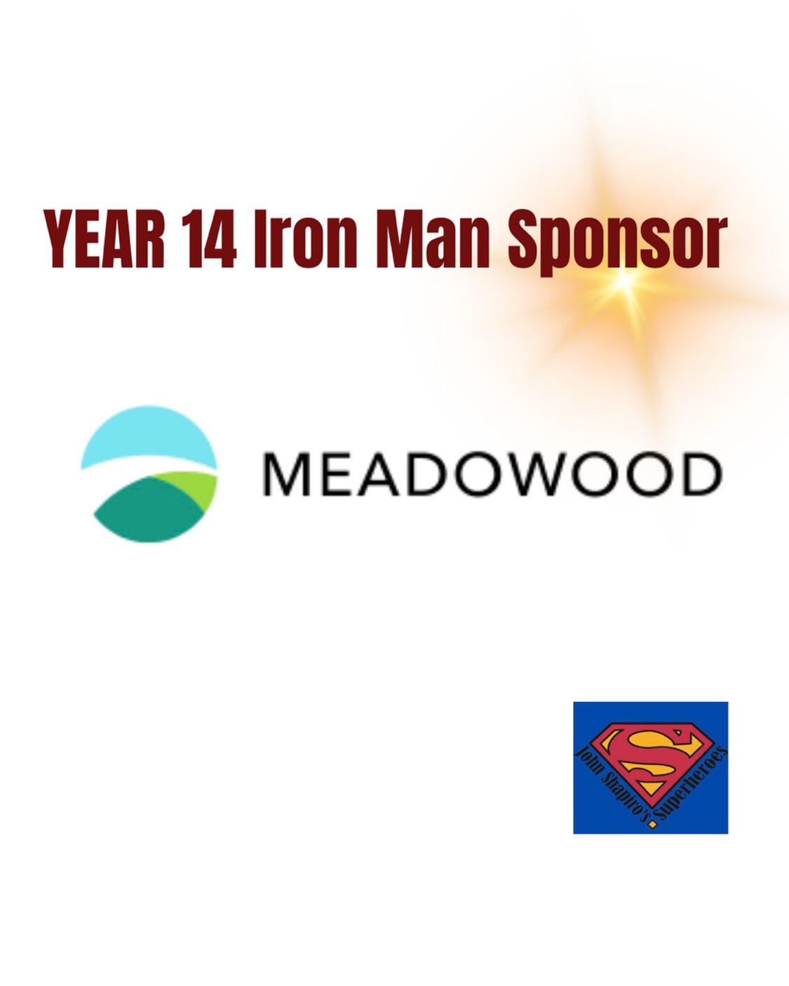 We would like to extend our gratitude to Meadowood for their generous Ironman Sponsorship! Thank you for your support of our race and our foundation over the years.  We could not do what we do without you🙏🏼