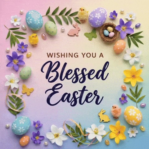 Happy Easter 🐣 Wishing all of you a blessed day, celebrating life , family, and  love ❤️