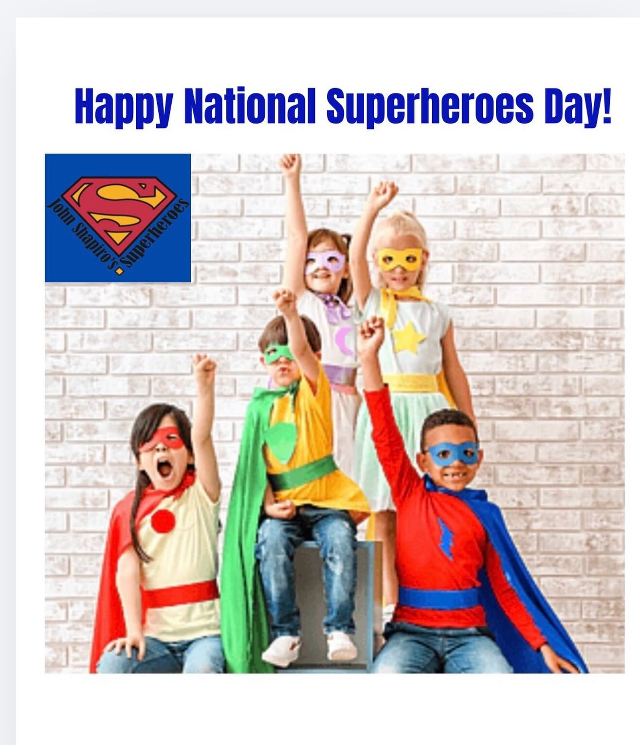 It’s National Superheroes Day!  Today we celebrate our heroes, the children battling pediatric cancer🎗️We are in awe of their courage, perseverance and resilience.  We are so proud to help them keep up their fight!